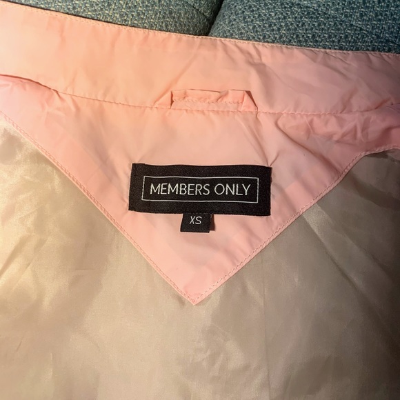 Members Only Jacket XS Pale Pink - Picture 8 of 9